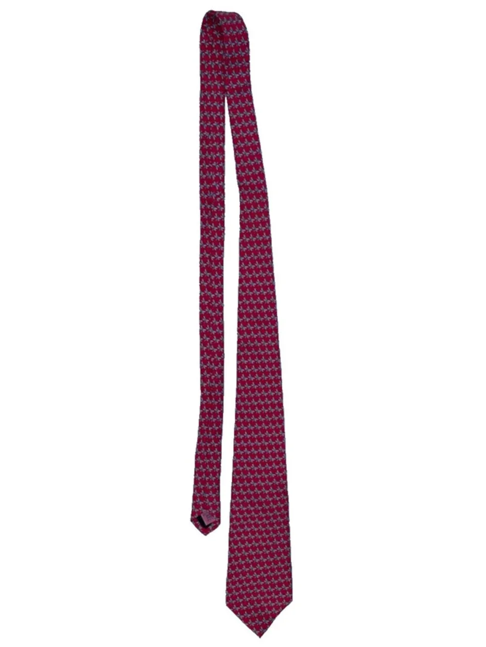 Vineyard Vines Silk Dragonfly Tie Necktie Red Blue USA Shep & Ian